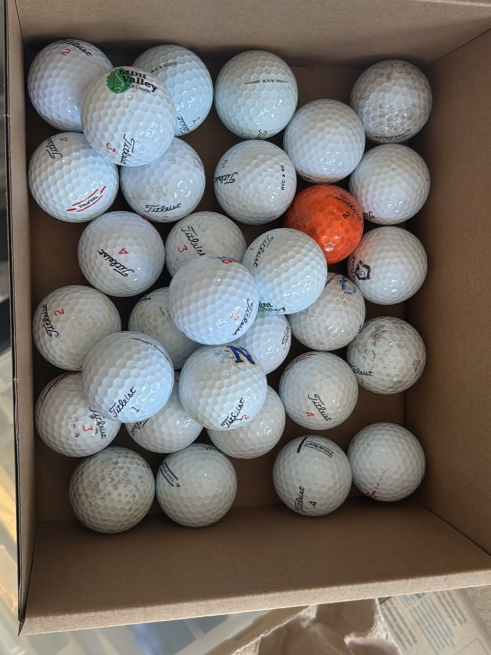 30 Titleist Golf Balls-Mixed Set